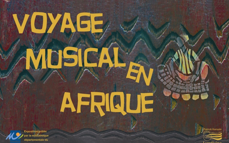 Exposition d'instruments de musique Africain