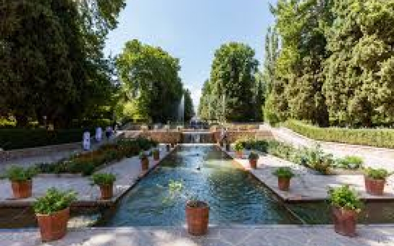 Jardin de Shahzadeh. Iran